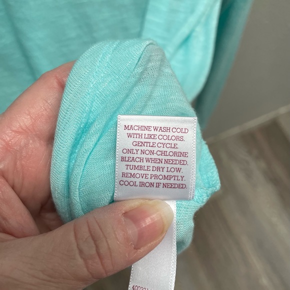 ❤️‍🔥3/$27❤️‍🔥SO - Juniors Athletic Hooded Top - Size Large - Aqua - EUC - Picture 8 of 8